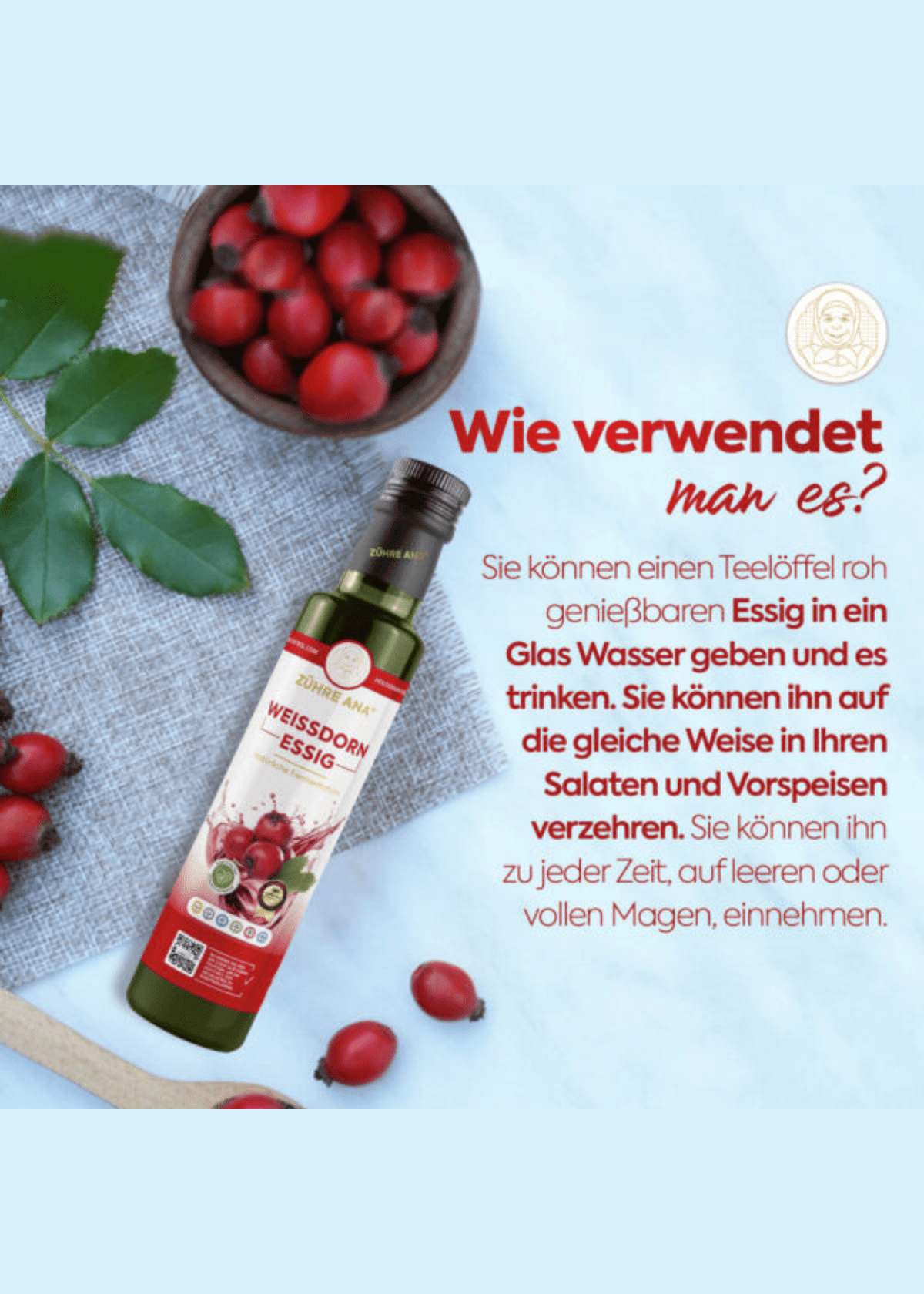 Zühre Ana Weißdornessig | Peynircim