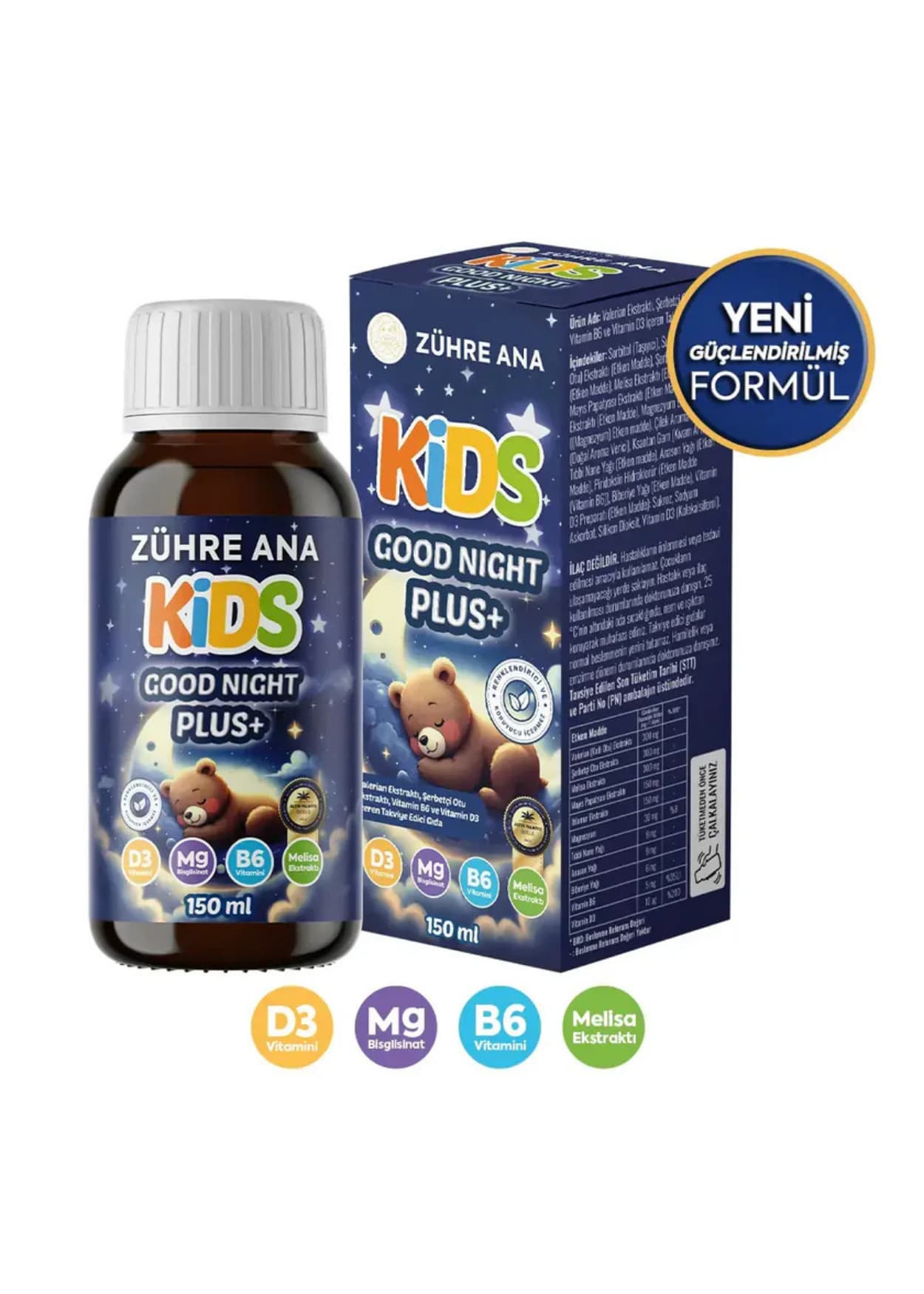 Zühre Ana Kids Good Night Plus Sirup | Peynircim