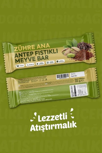 Zühre Ana Fruchtriegel mit Antep - Pistazien | Peynircim