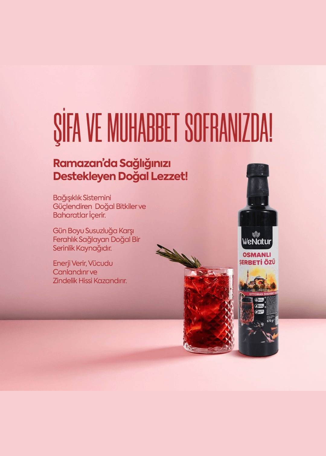 Osmanischer Sirup-Konzentrat 670ml