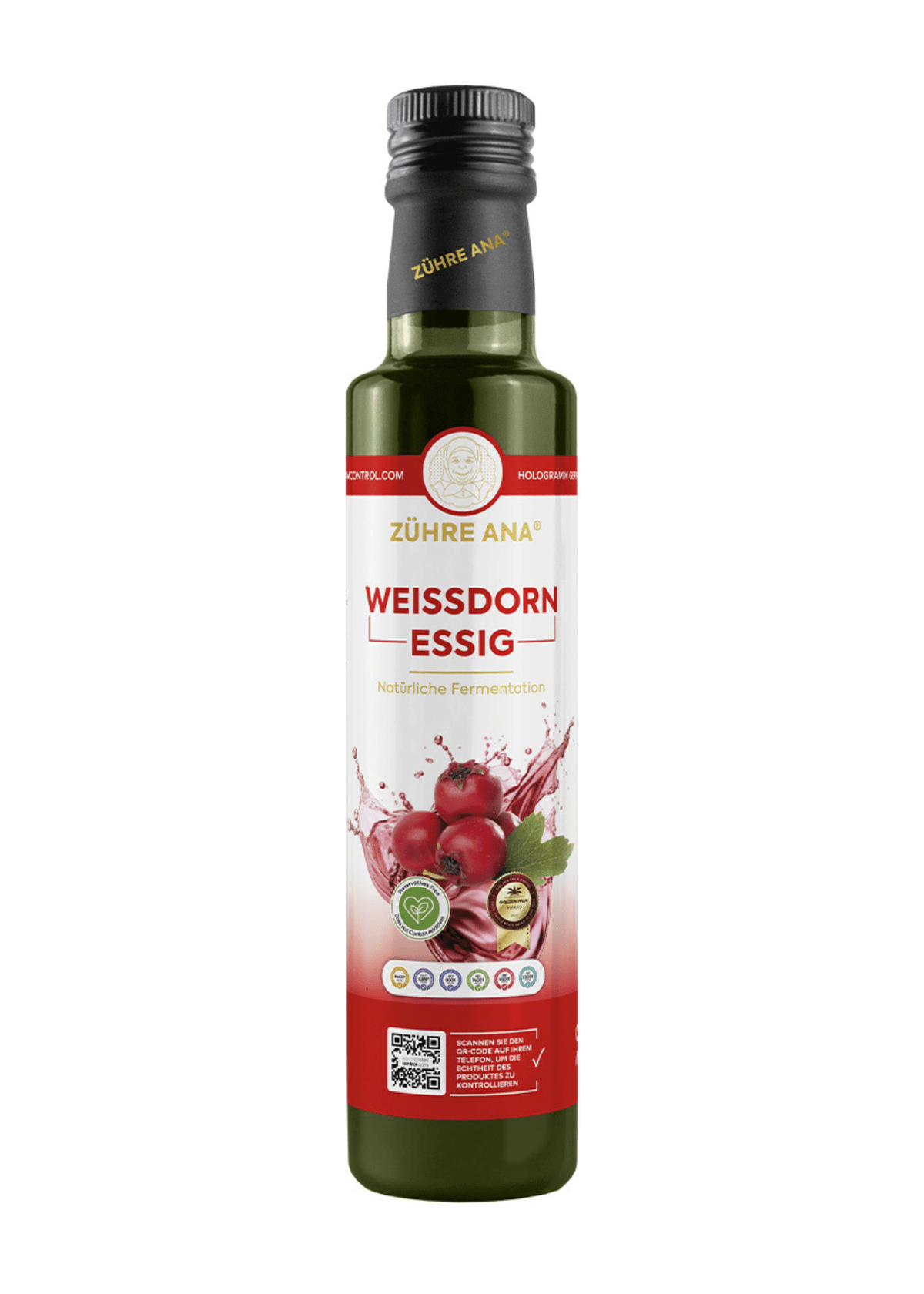 Weißdornessig