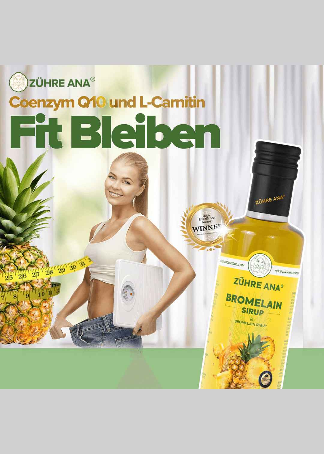 Zühre Ana Bromelain Sirup - Ananas- extrakt