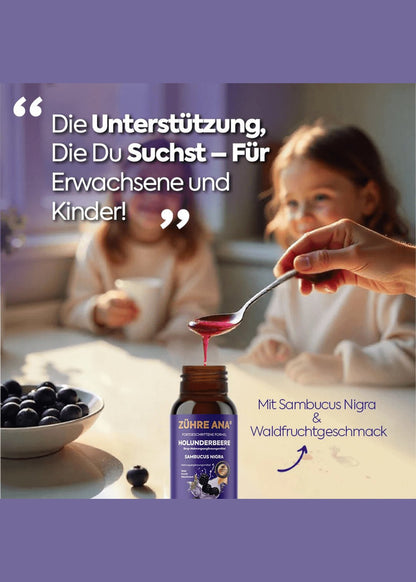 Zühre Ana Schwarzer Holunder Sirup 150ml