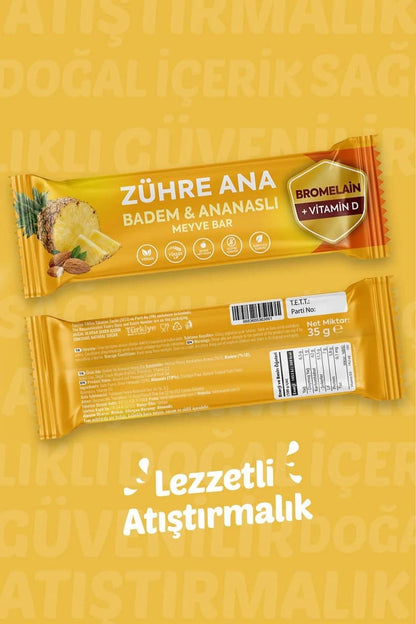 Zühre Ana Mandel - & Ananas - Fruchtriegel | Peynircim